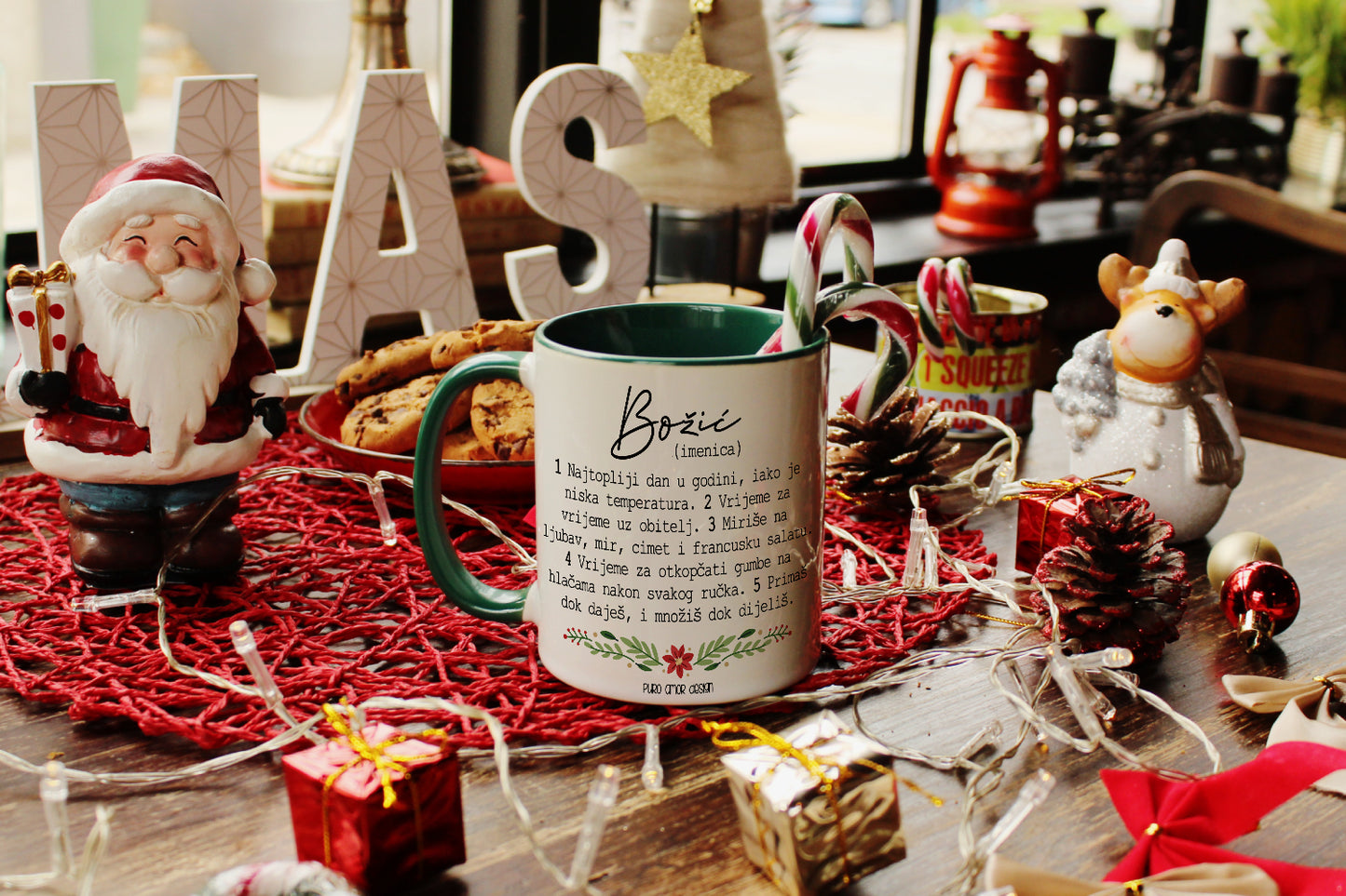 Šalica - Božić (imenica)