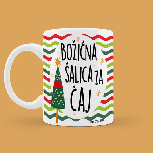 Šalica - Božićna šalica za čaj