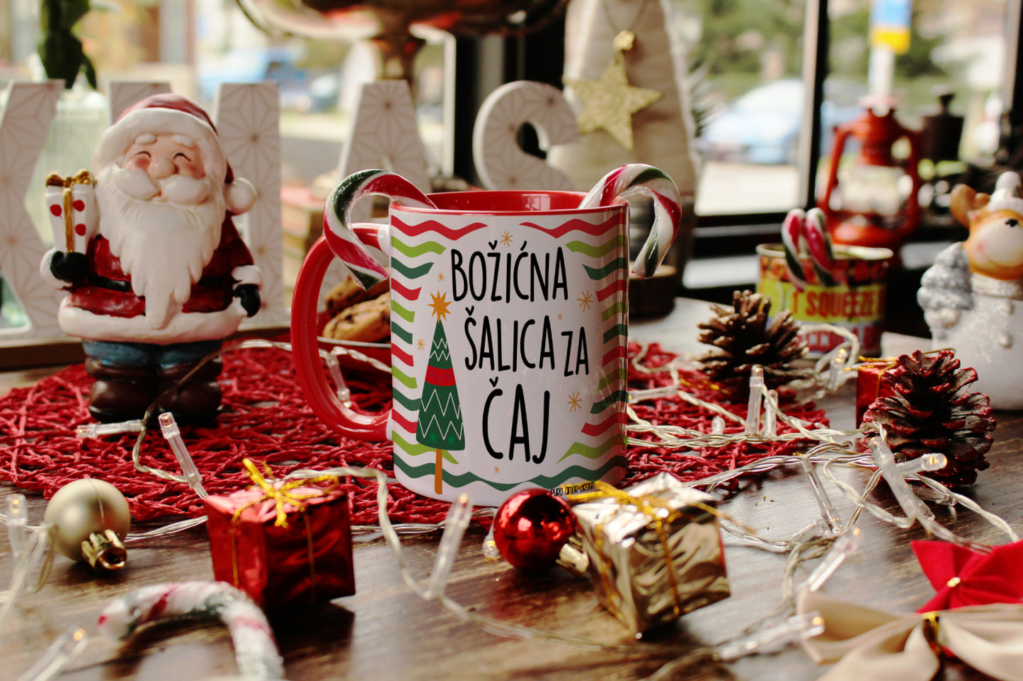 Šalica - Božićna šalica za čaj