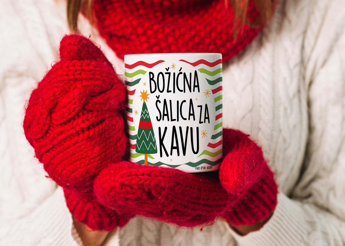 Šalica - Božićna šalica za kavu