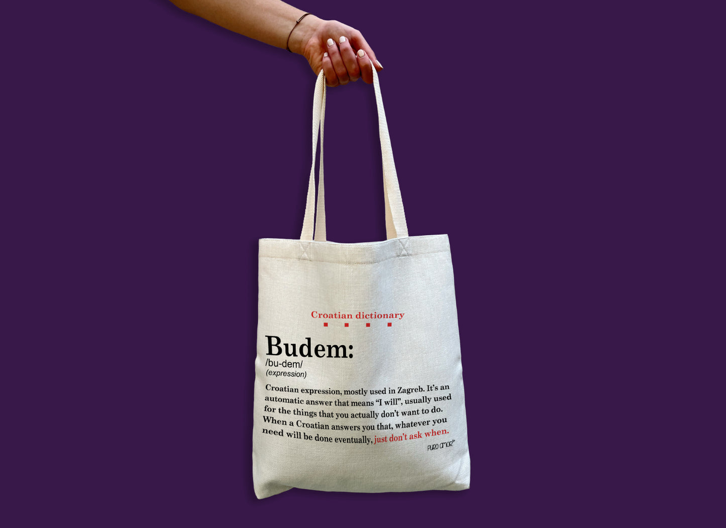 Torba - Croatian dictionary - Budem