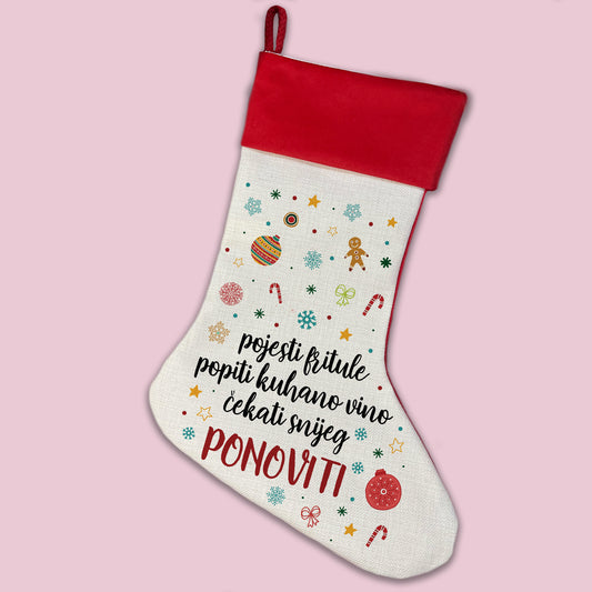 Božićna čizma - Fritule