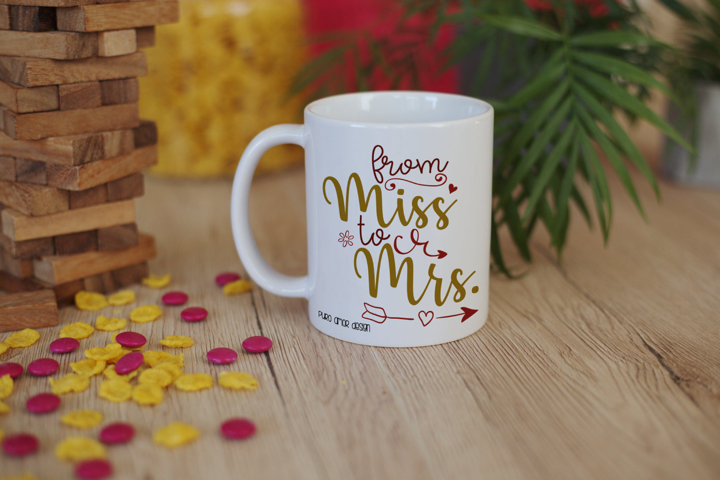 Šalica - From Miss to Mrs.