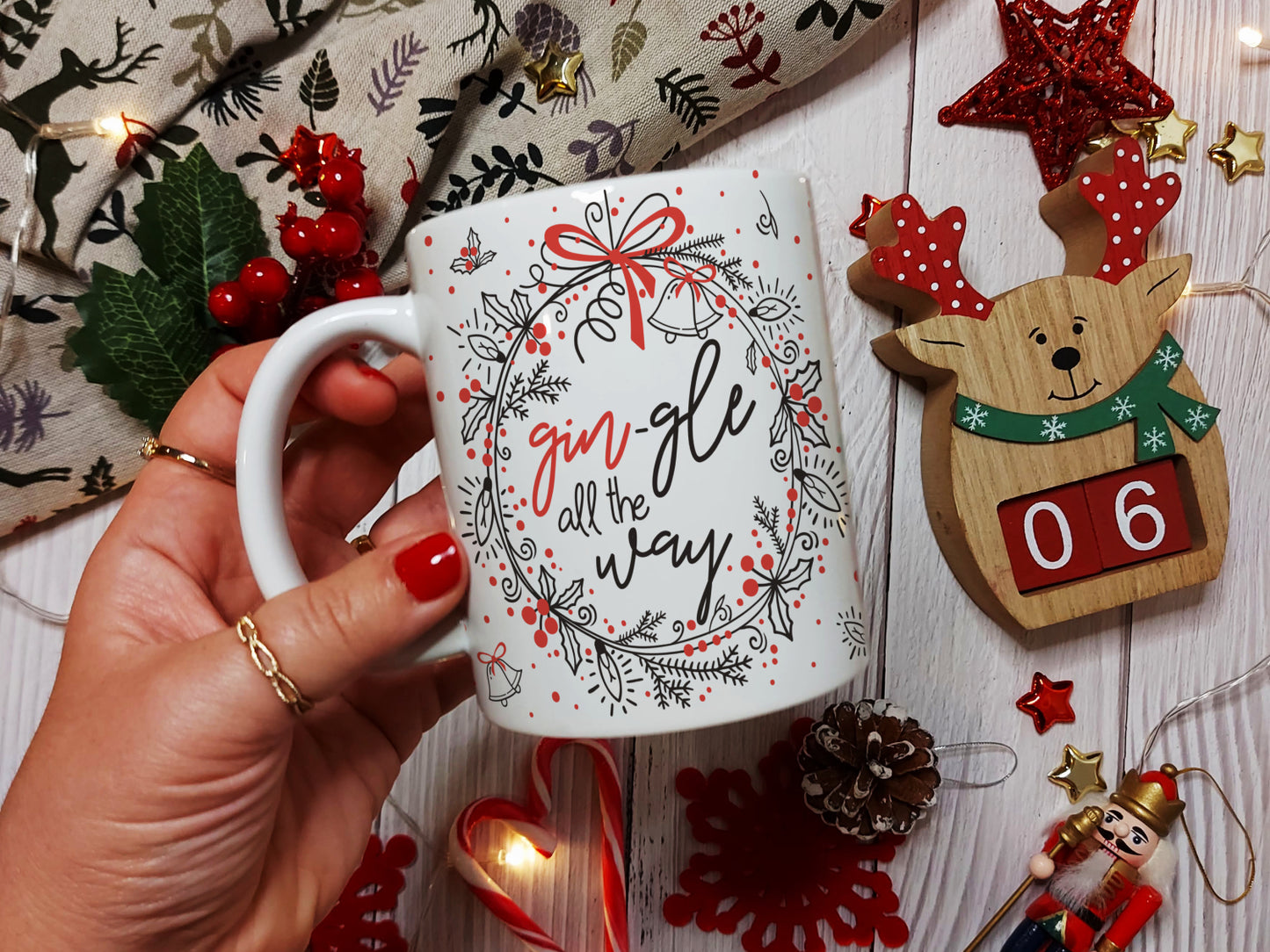 Šalica - Gin-gle all the way