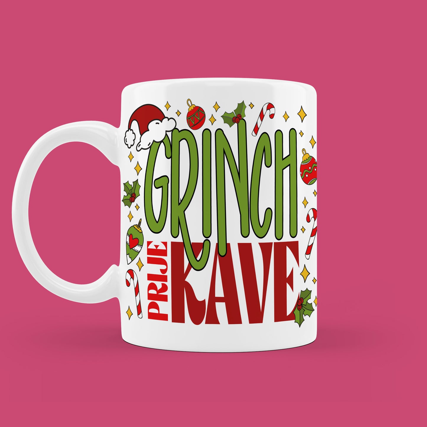 Šalica - Grinch prije kave