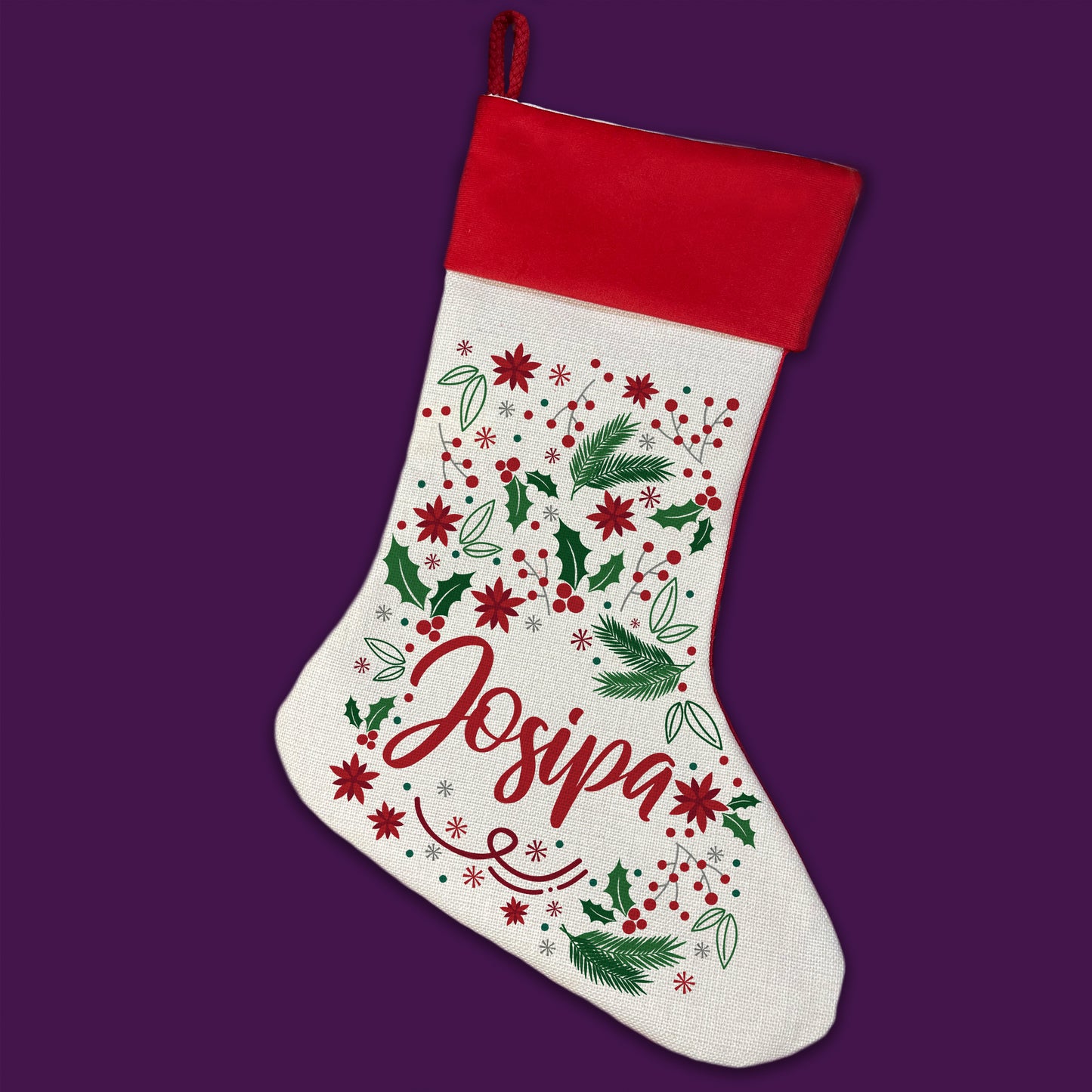 Božićna čizma - Personalizirana 1