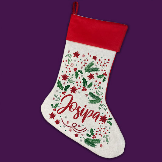 Božićna čizma - Personalizirana 1