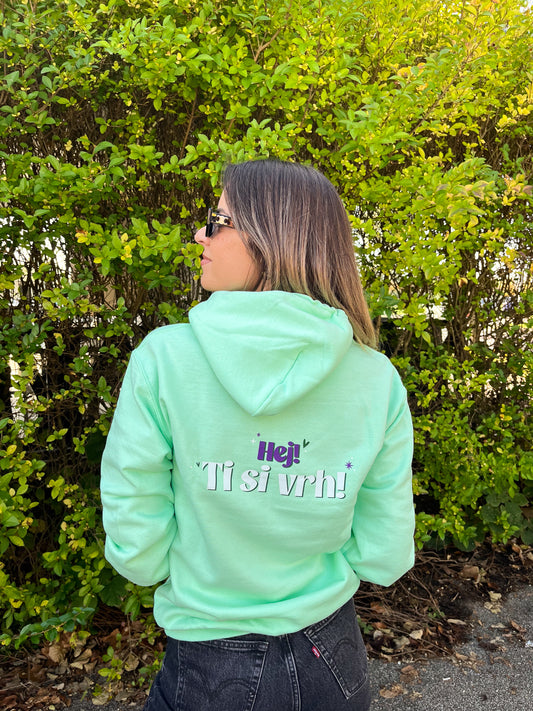 Hudica - Ti si vrh! - mint zelena