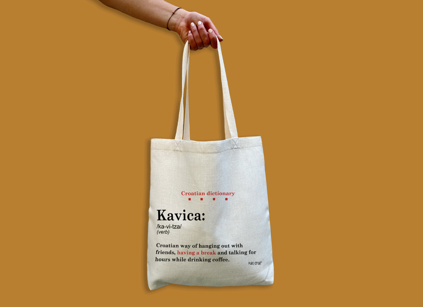 Torba - Croatian dictionary - Kavica
