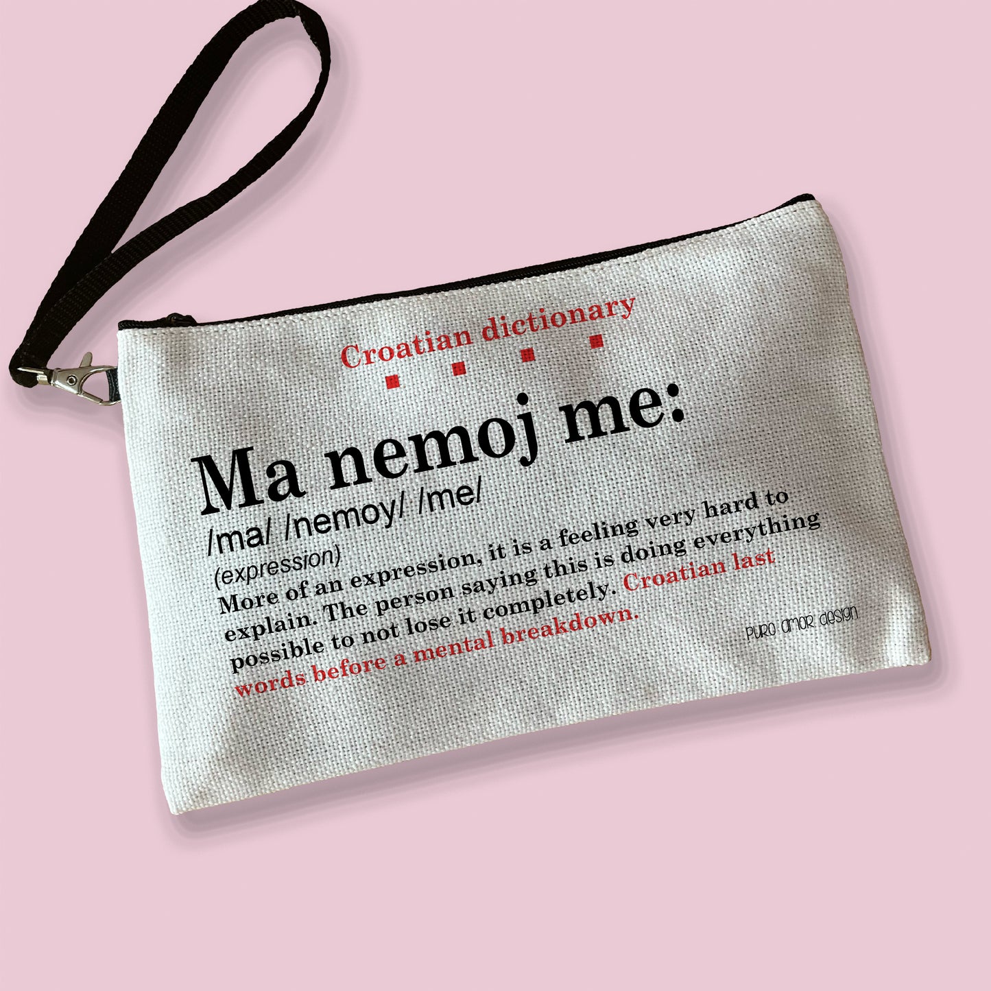 Torbica - Croatian dictionary - Ma nemoj me