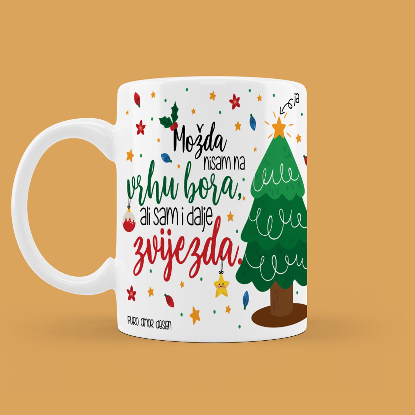 Šalica - Možda nisam na vrhu bora...