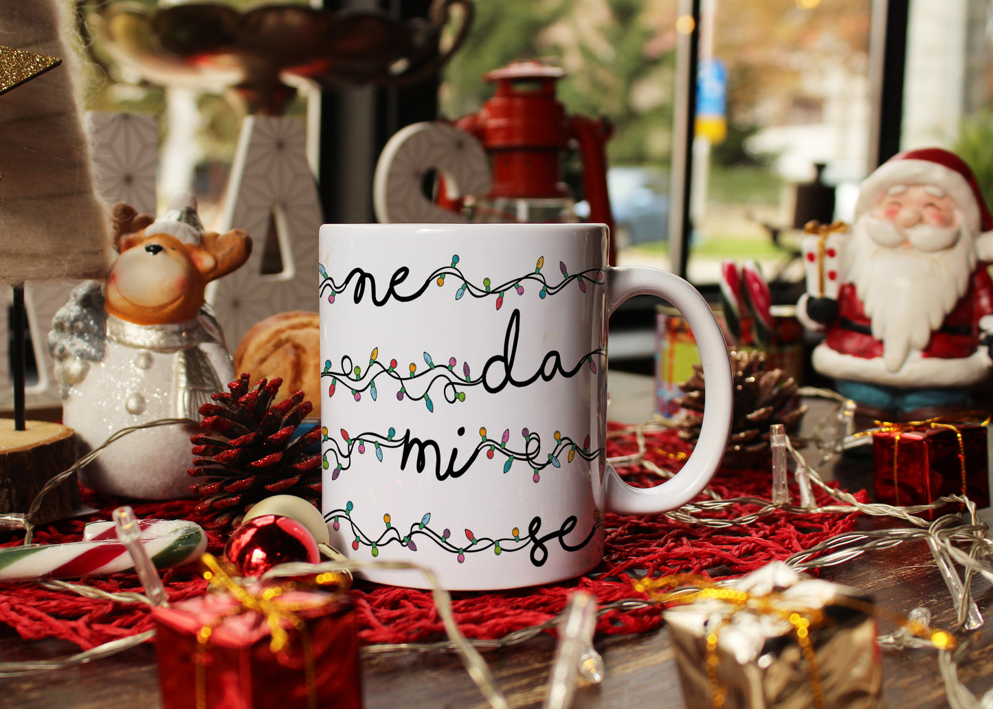 Šalica - Ne da mi se (božićna)