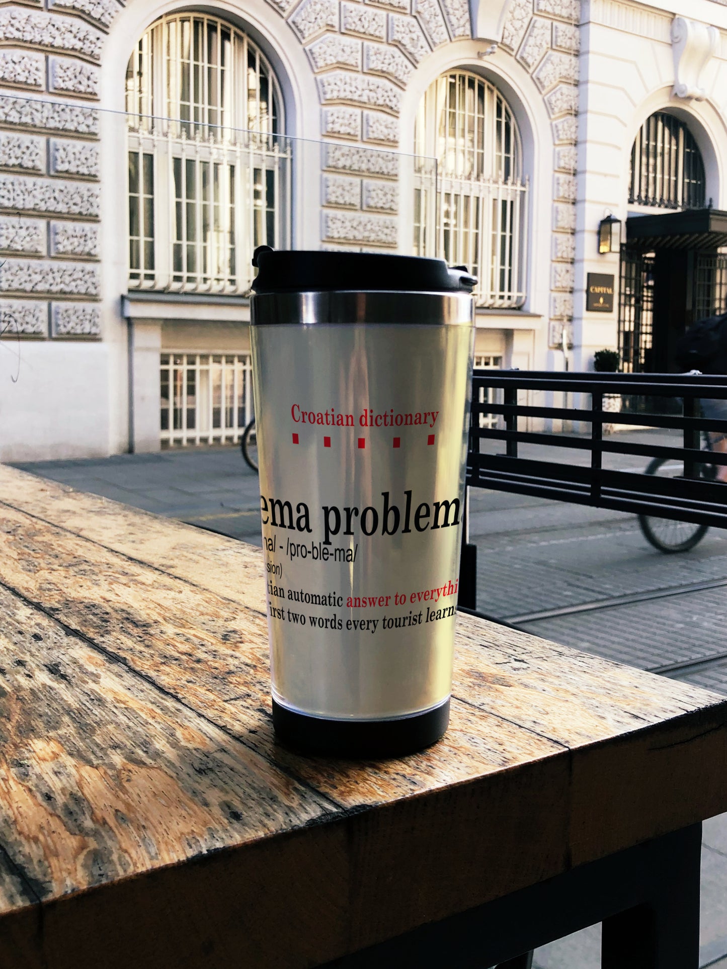Termosica - Croatian dictionary - Nema problema (bež)