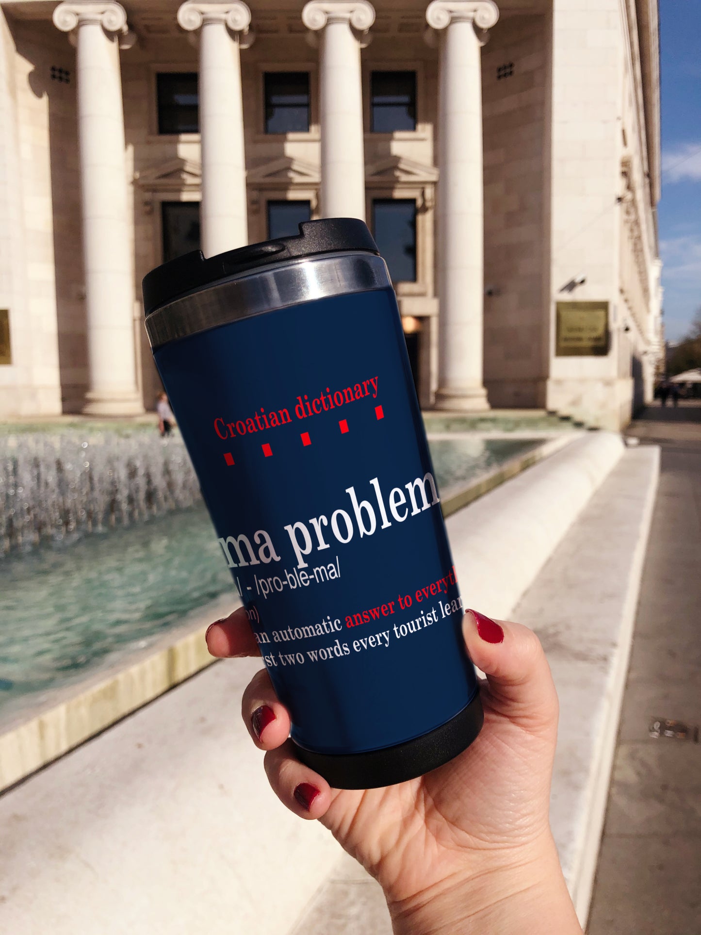 Termosica - Croatian dictionary - Nema problema (plava)