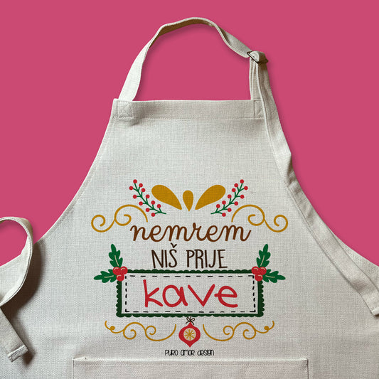 Pregača - Nemrem niš prije kave (božićna)