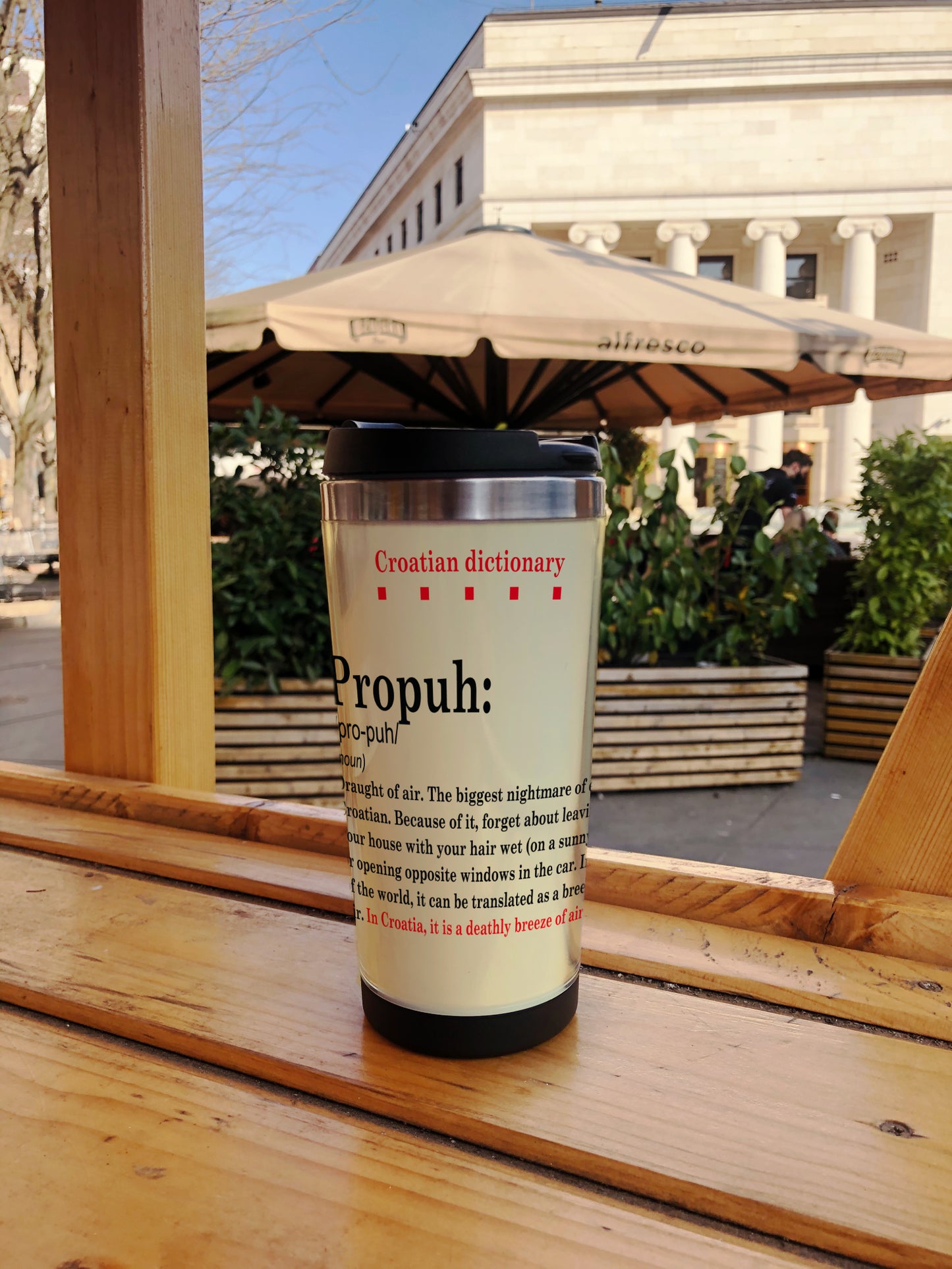Termosica - Croatian dictionary - Propuh (bež)