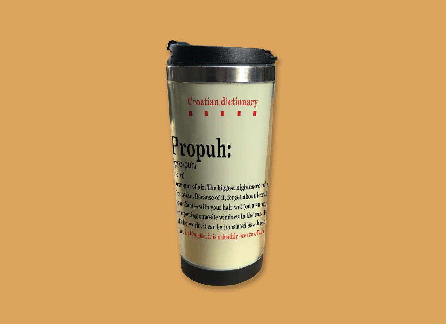 Termosica - Croatian dictionary - Propuh (bež)