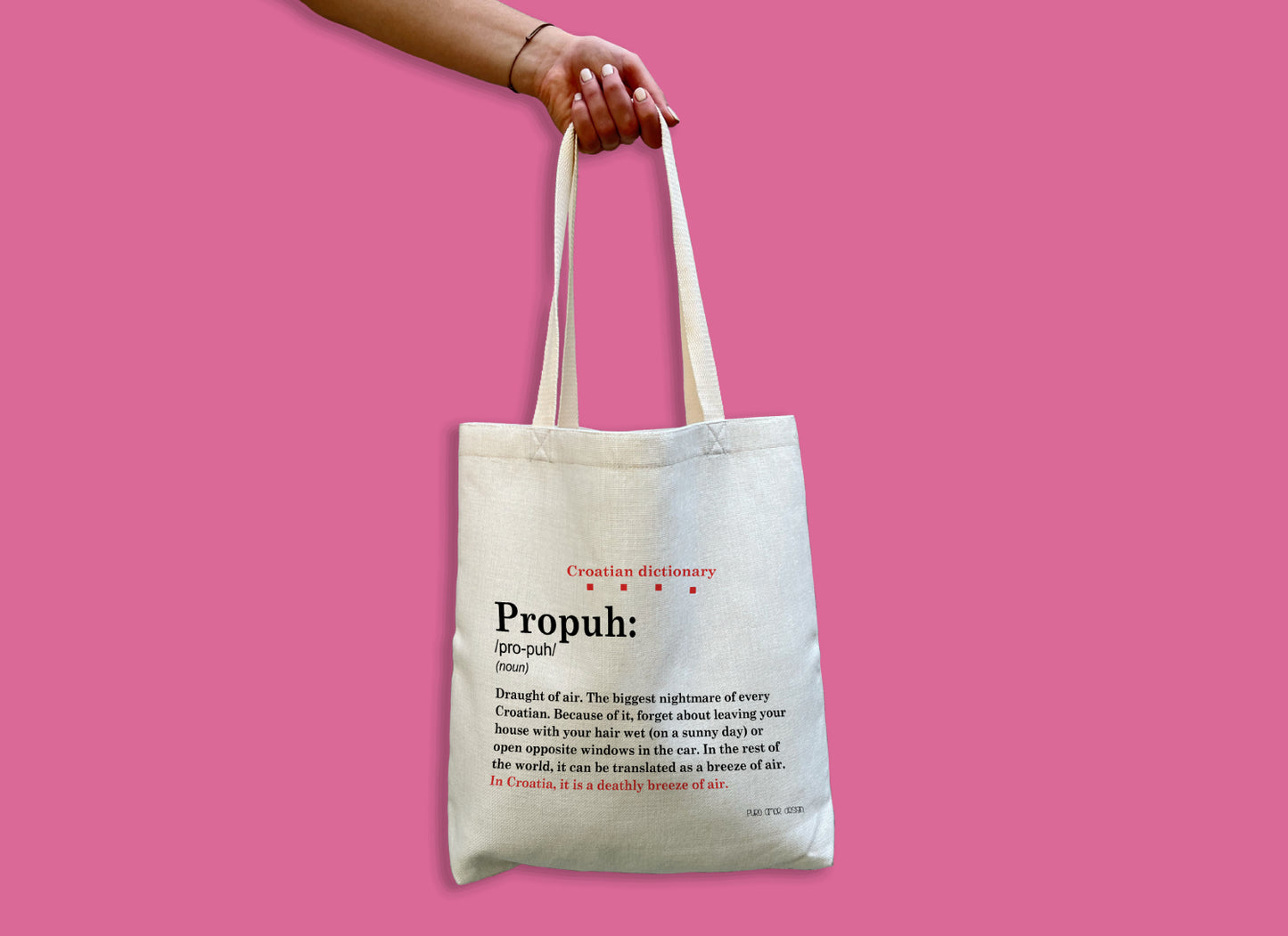 Torba - Croatian dictionary - Propuh