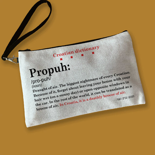 Torbica - Croatian dictionary - Propuh
