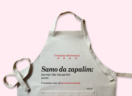 Pregača - Croatian dictionary - Samo da zapalim