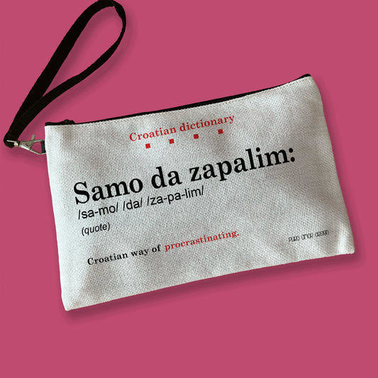 Torbica - Croatian dictionary - Samo da zapalim