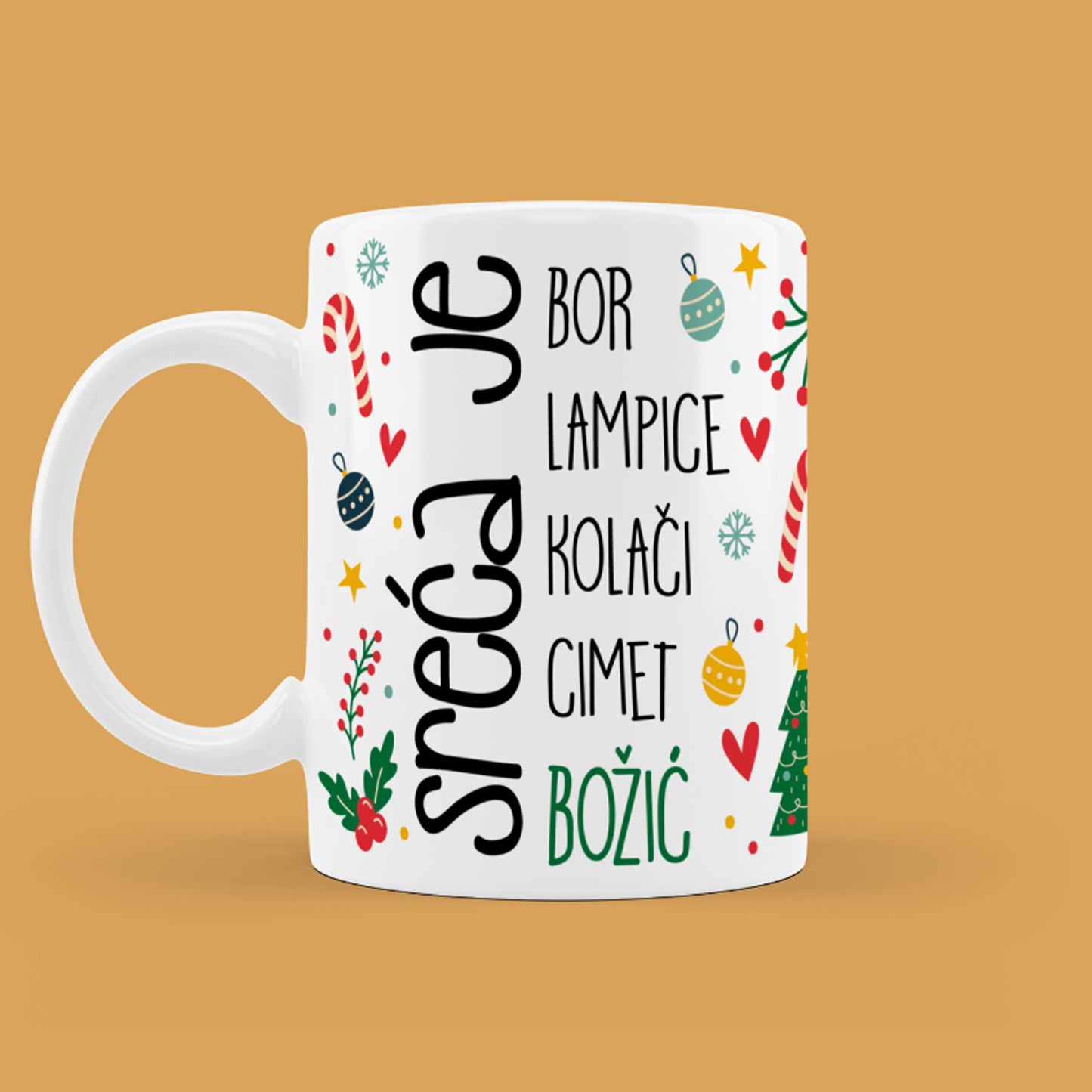 Šalica - Sreća je Božić