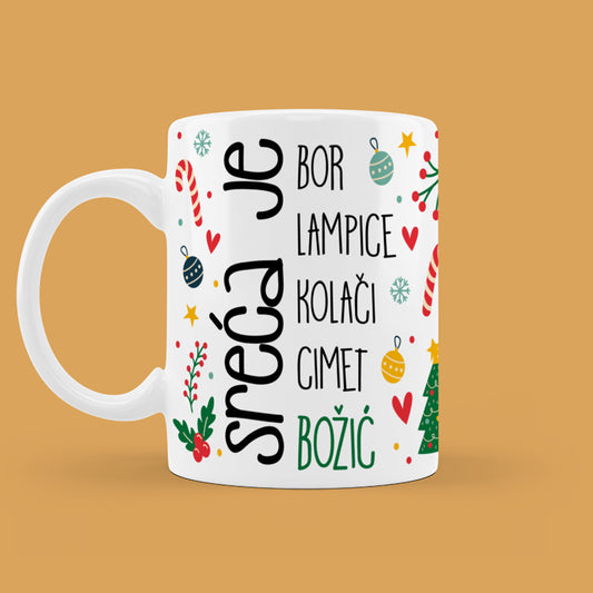 Šalica - Sreća je Božić