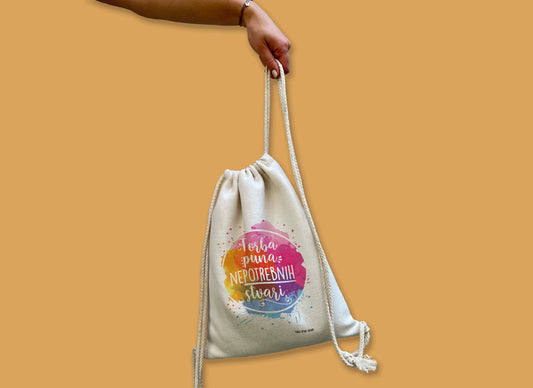 Ruksak - Torba puna nepotrebnih stvari (šarena)