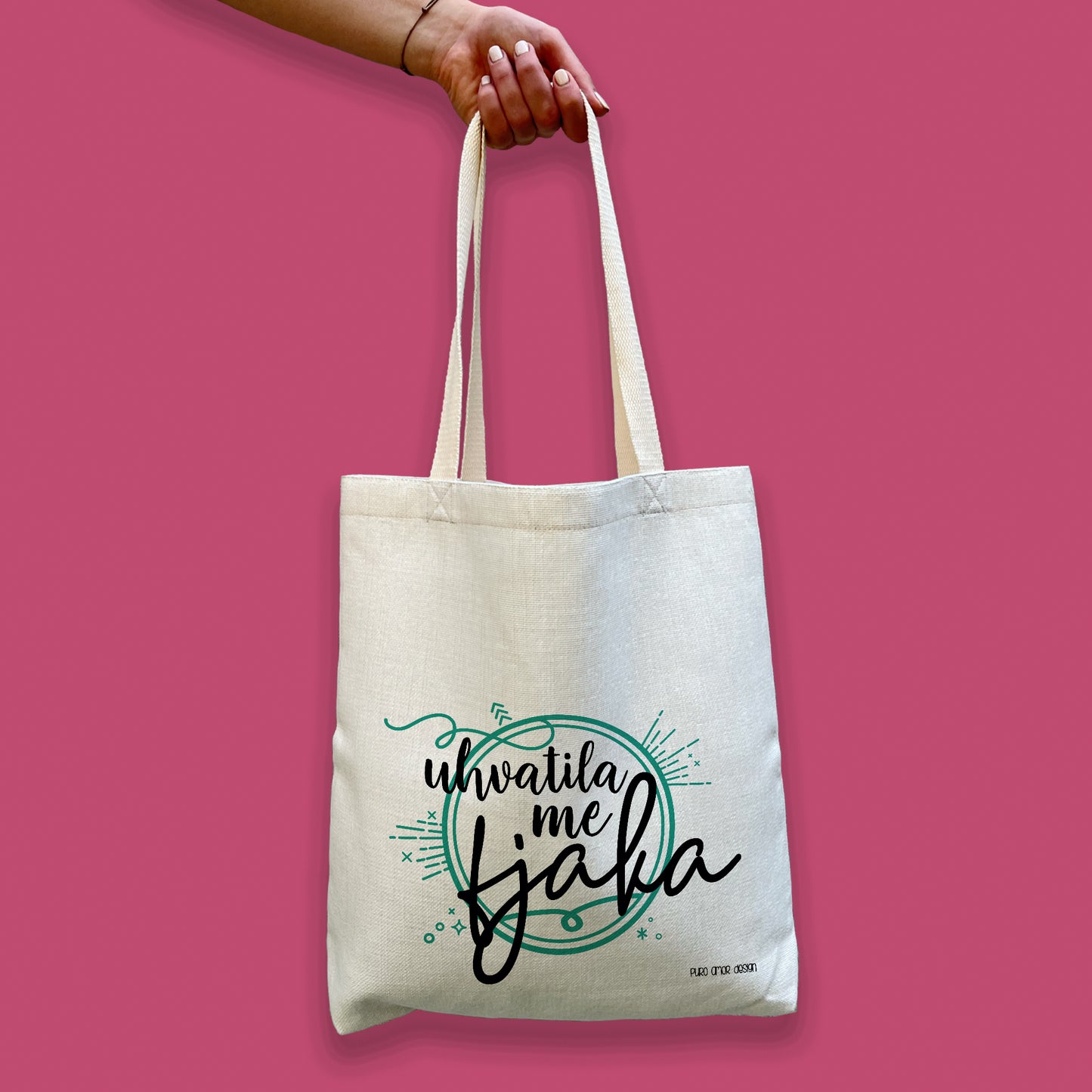 Torba - Uhvatila me fjaka