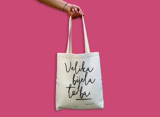 Torba - Velika bijela torba