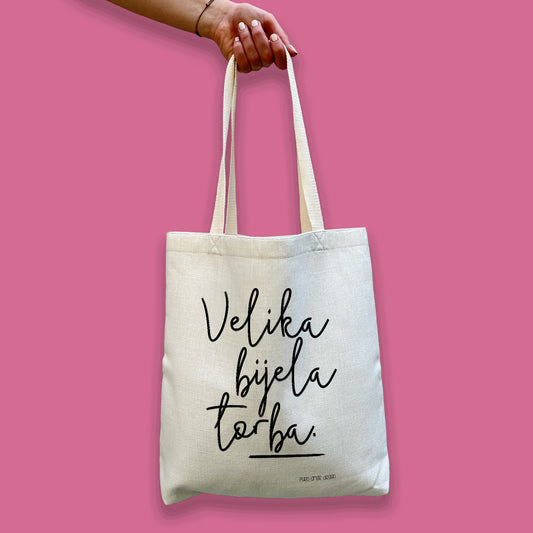 Torba - Velika bijela torba