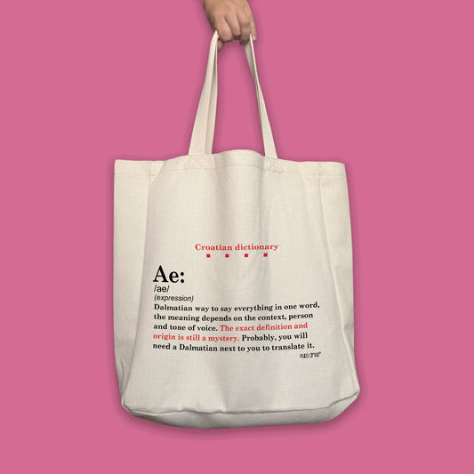 Maxi torba - Croatian dictionary - Ae