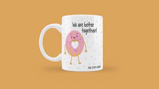 Set šalica - Better together (Donut&coffee)