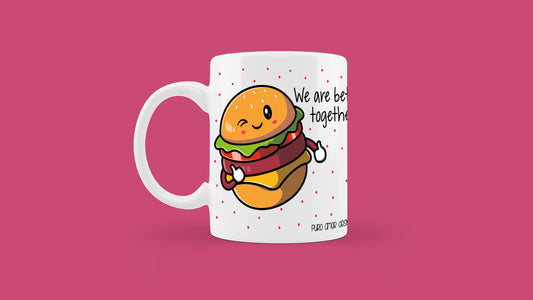 Set šalica - Better together (Burger&fries)
