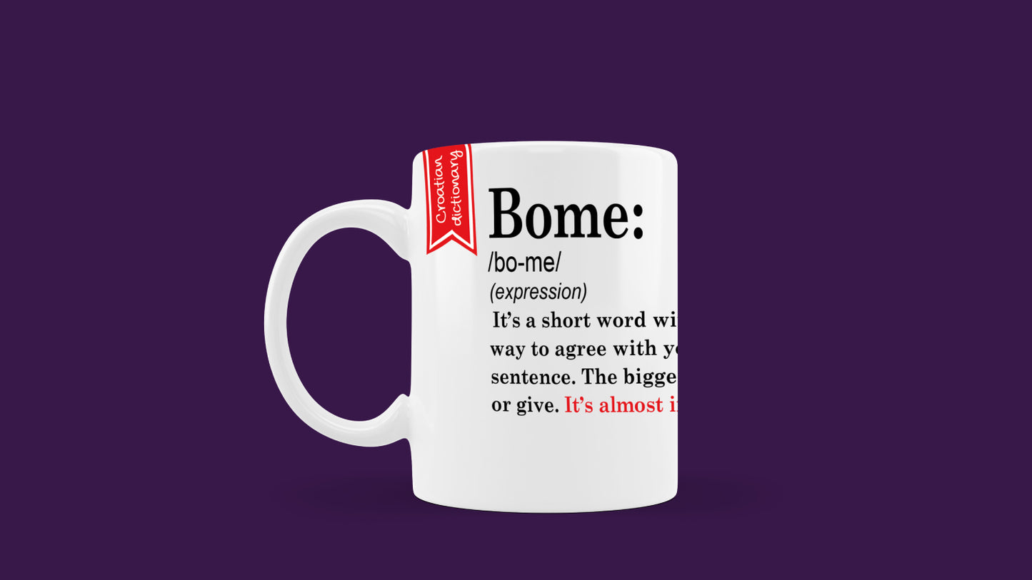Šalica - Croatian Dictionary - Bome