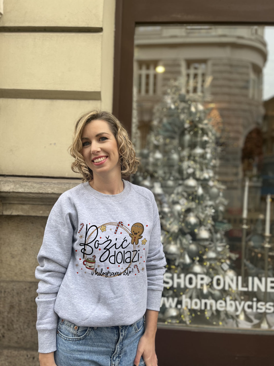 Sweatshirt - Božić dolazi...i kilogrami isto