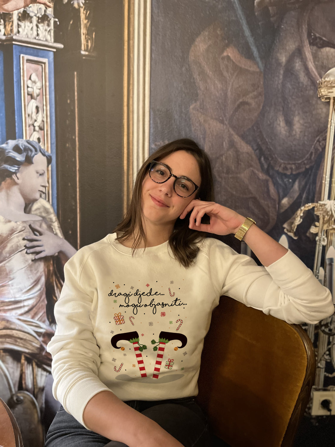 Sweatshirt - Dragi djede mogu objasniti