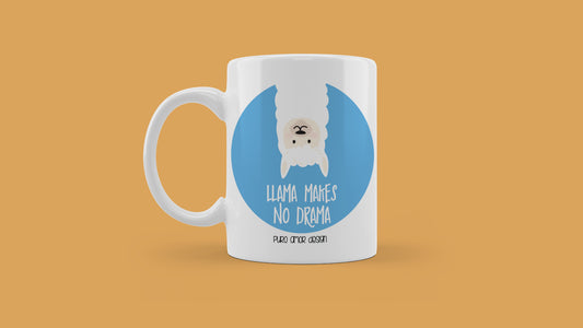 Šalica - Llama makes no drama