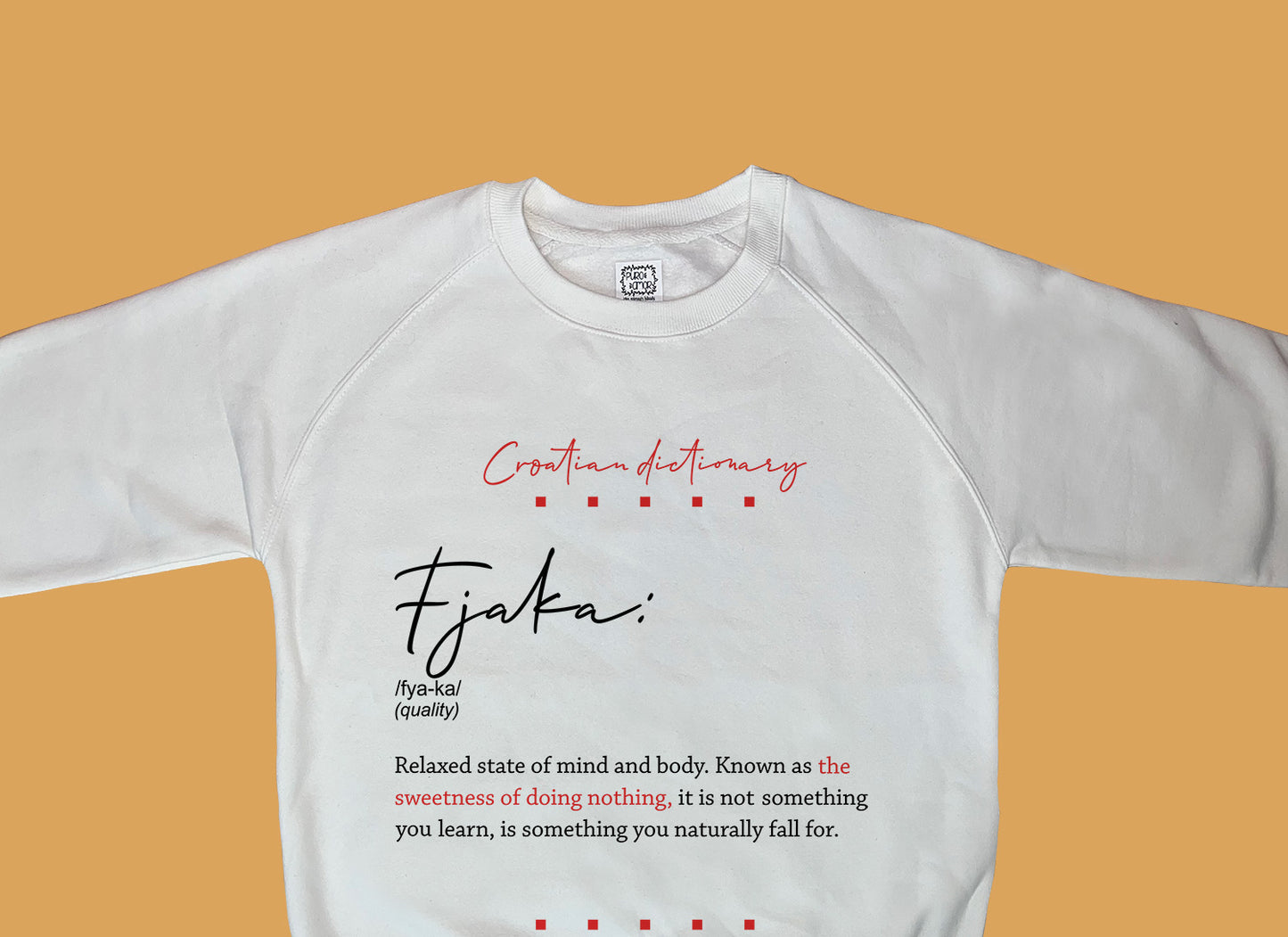 Sweatshirt - Croatian dictionary - Fjaka