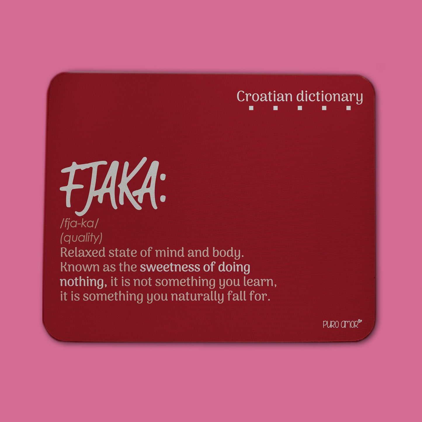 Podloga za miš - Croatian dictionary - Fjaka