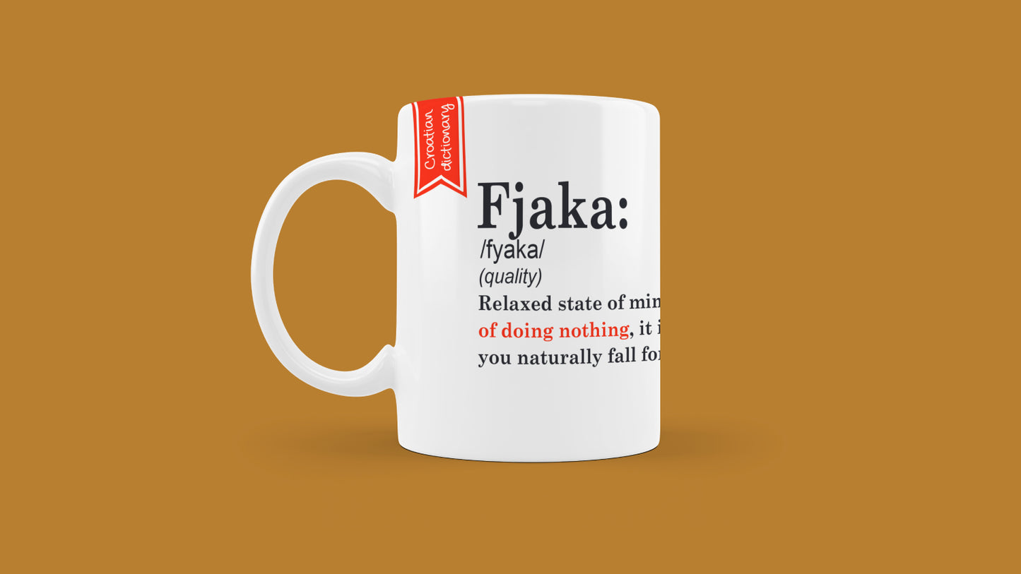 Šalica - Croatian Dictionary - Fjaka