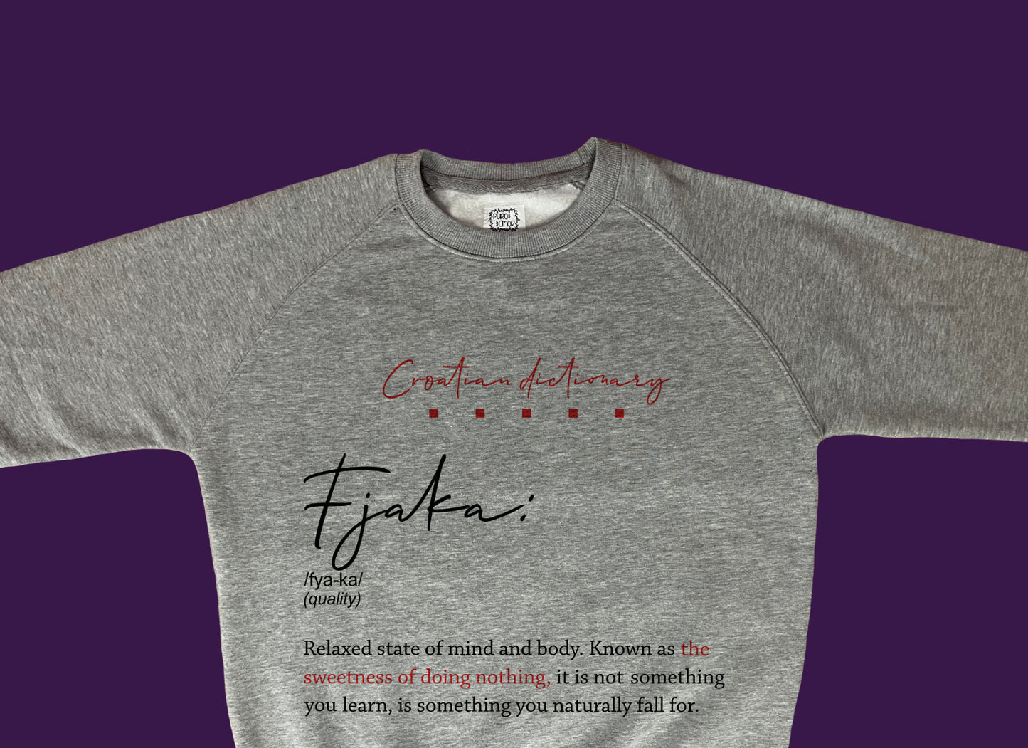 Sweatshirt - Croatian dictionary - Fjaka