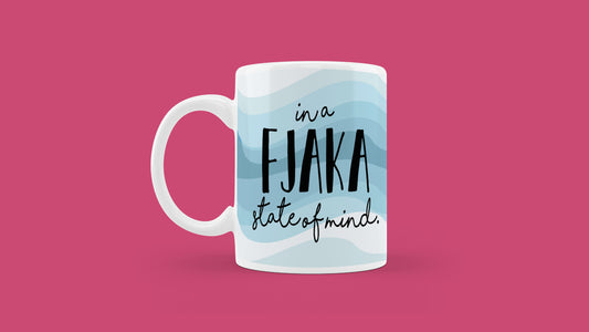 Šalica - In a fjaka state of mind (blue)