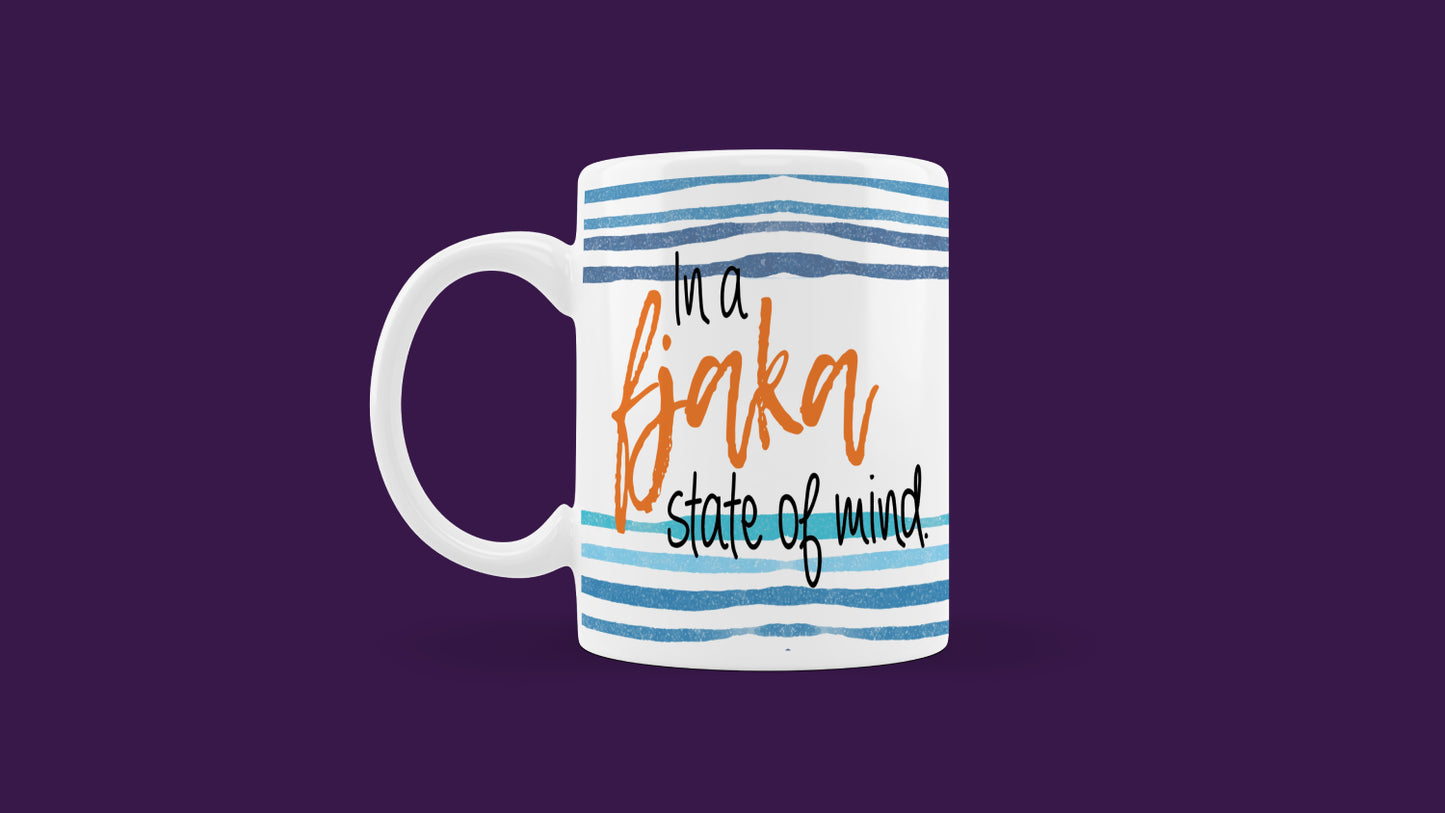 Šalica - In a fjaka state of mind (orange)