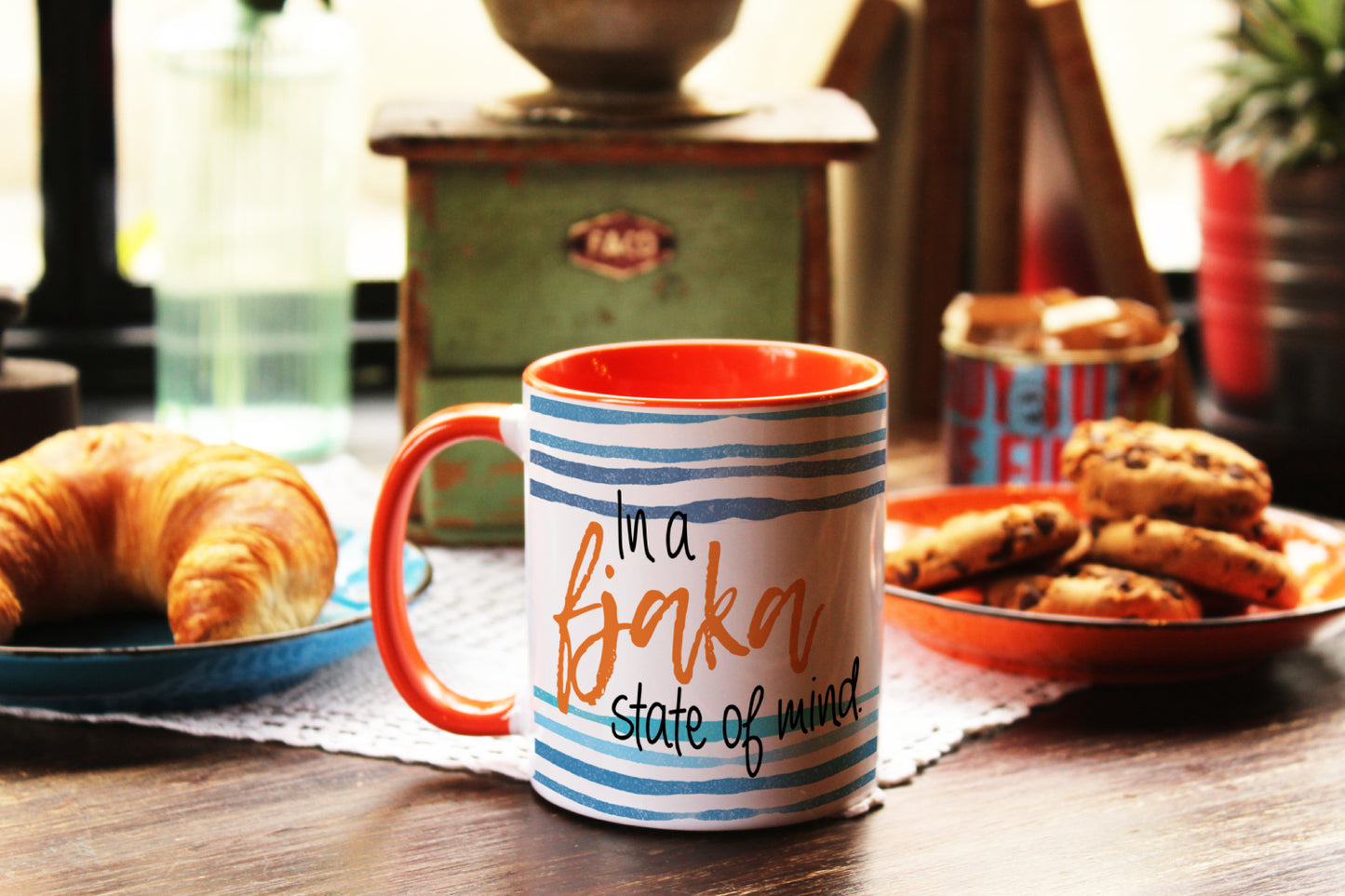 Šalica - In a fjaka state of mind (orange)