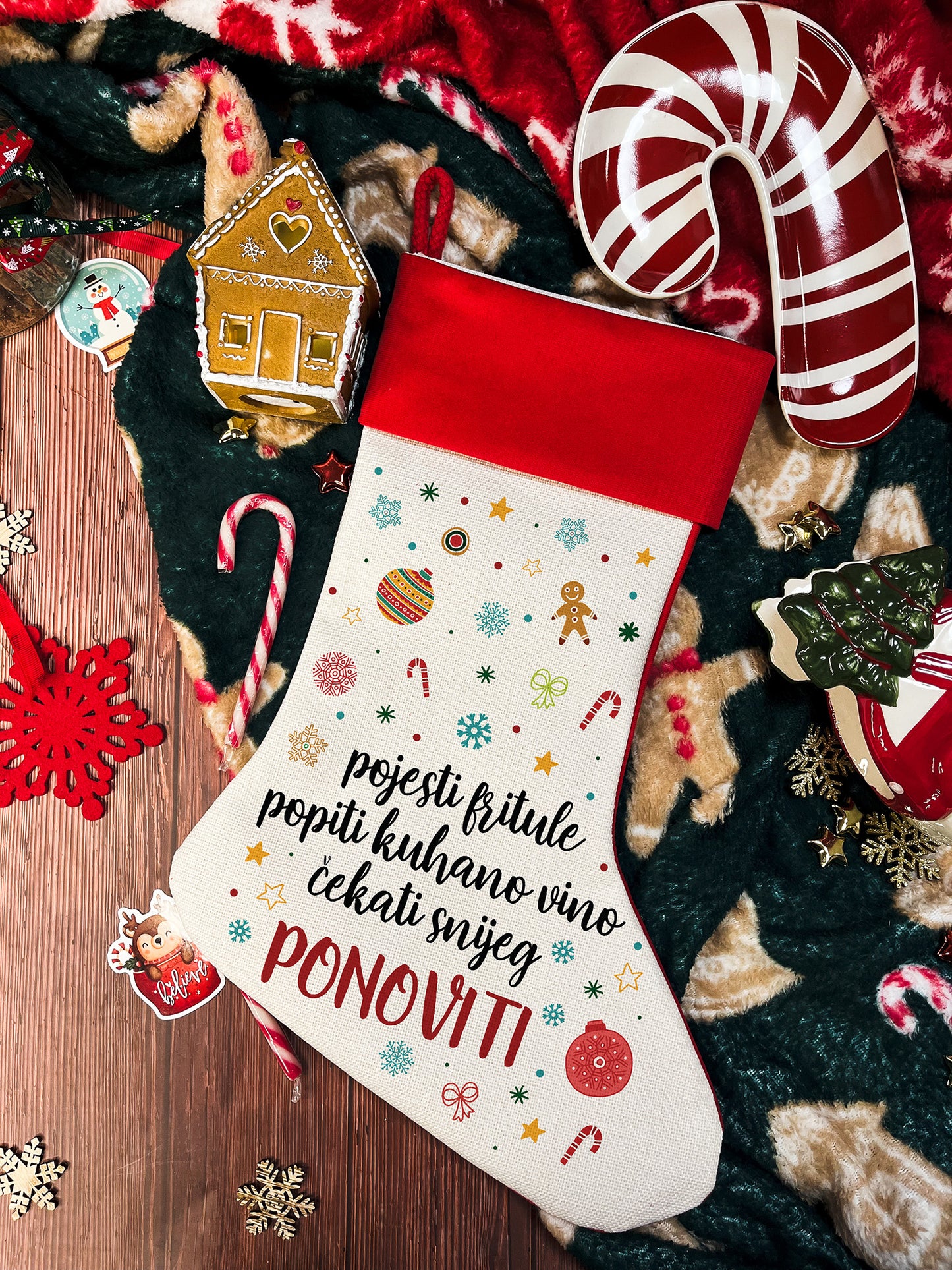 Božićna čizma - Fritule