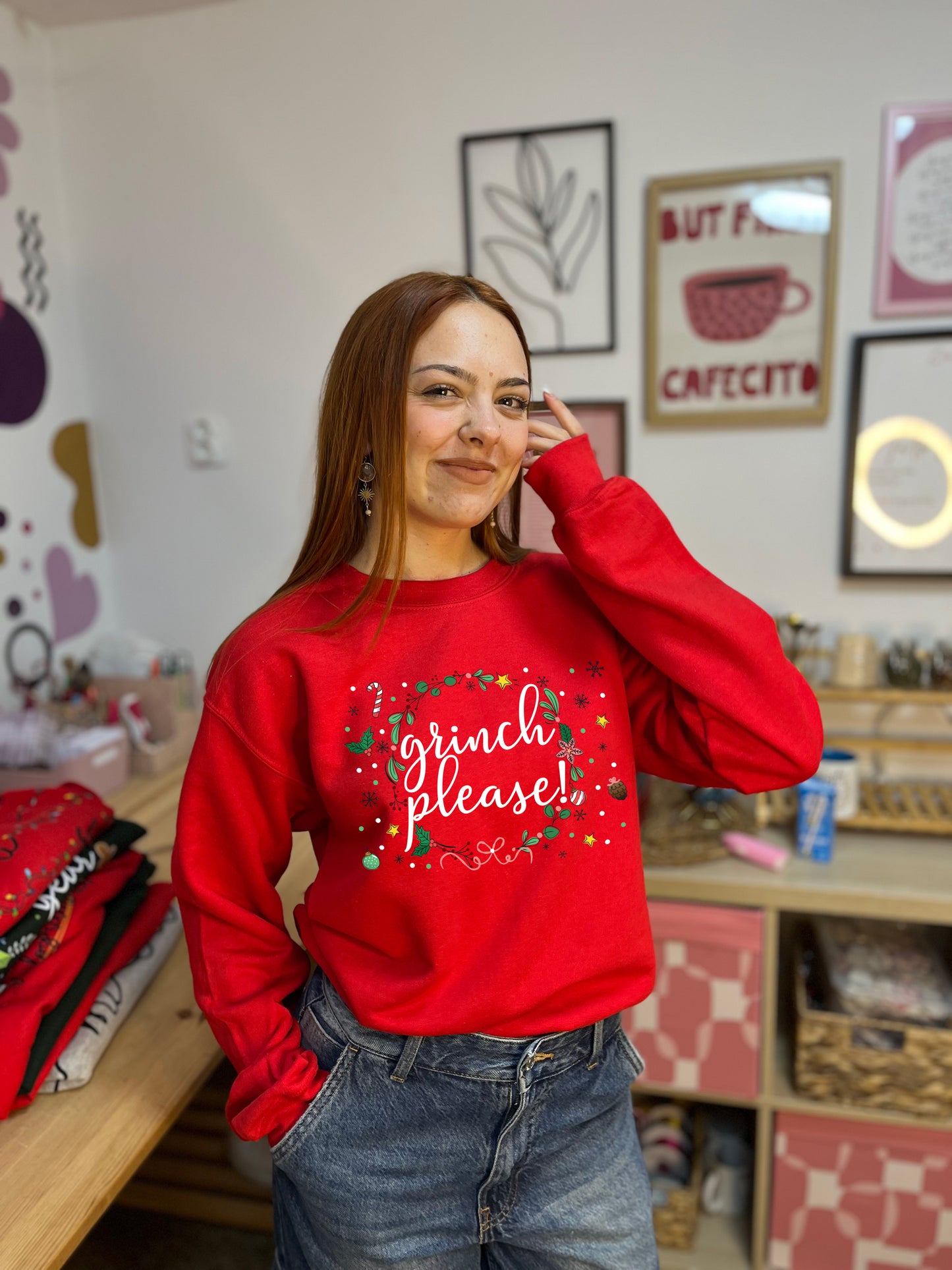 Sweatshirt - Grinch please!