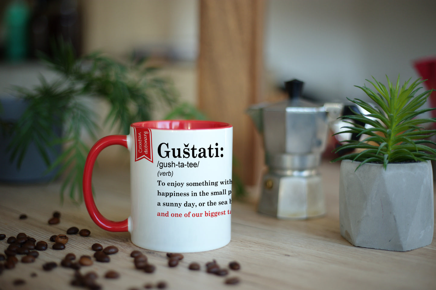 Šalica - Croatian Dictionary - Guštati