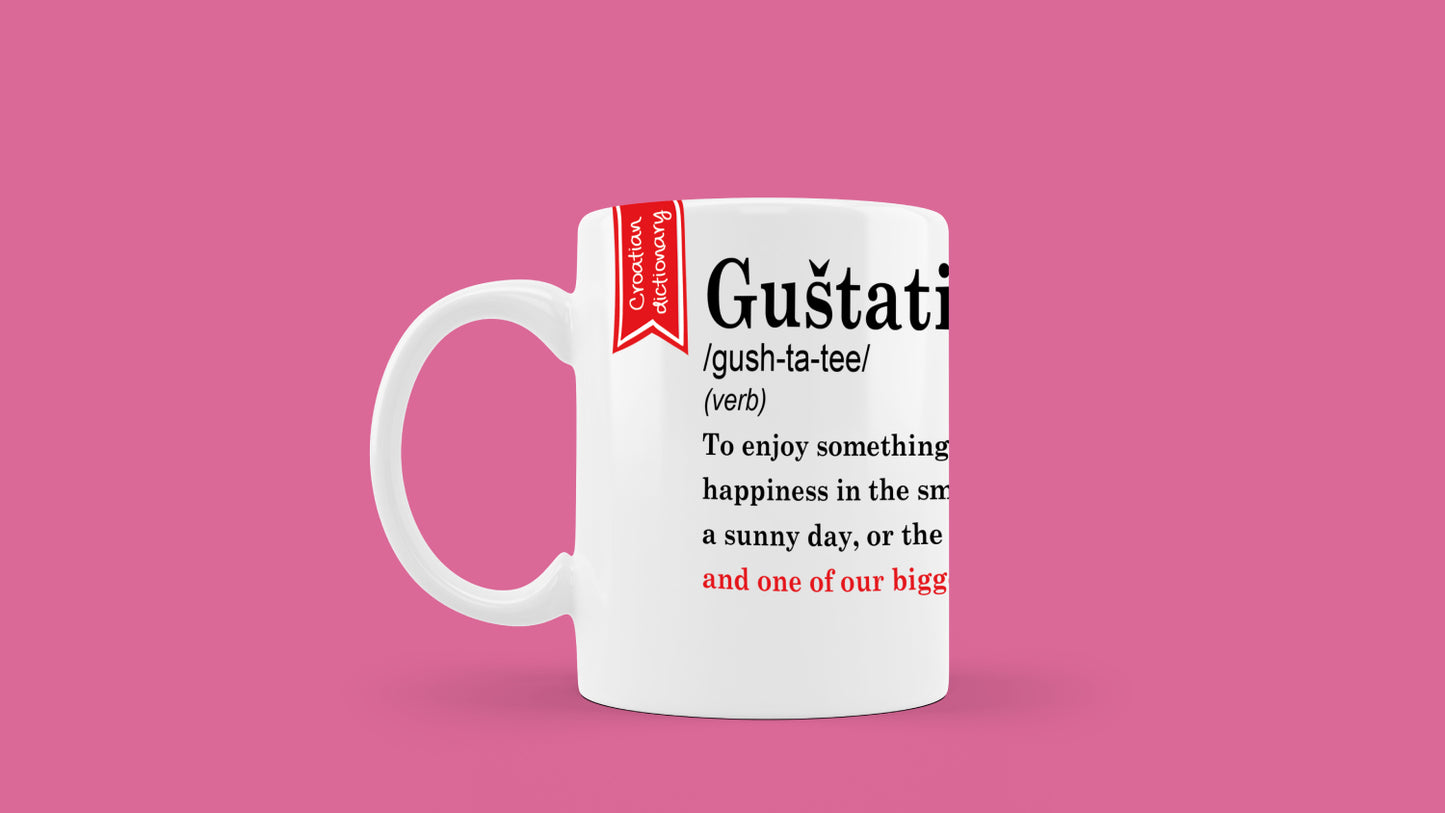 Šalica - Croatian Dictionary - Guštati