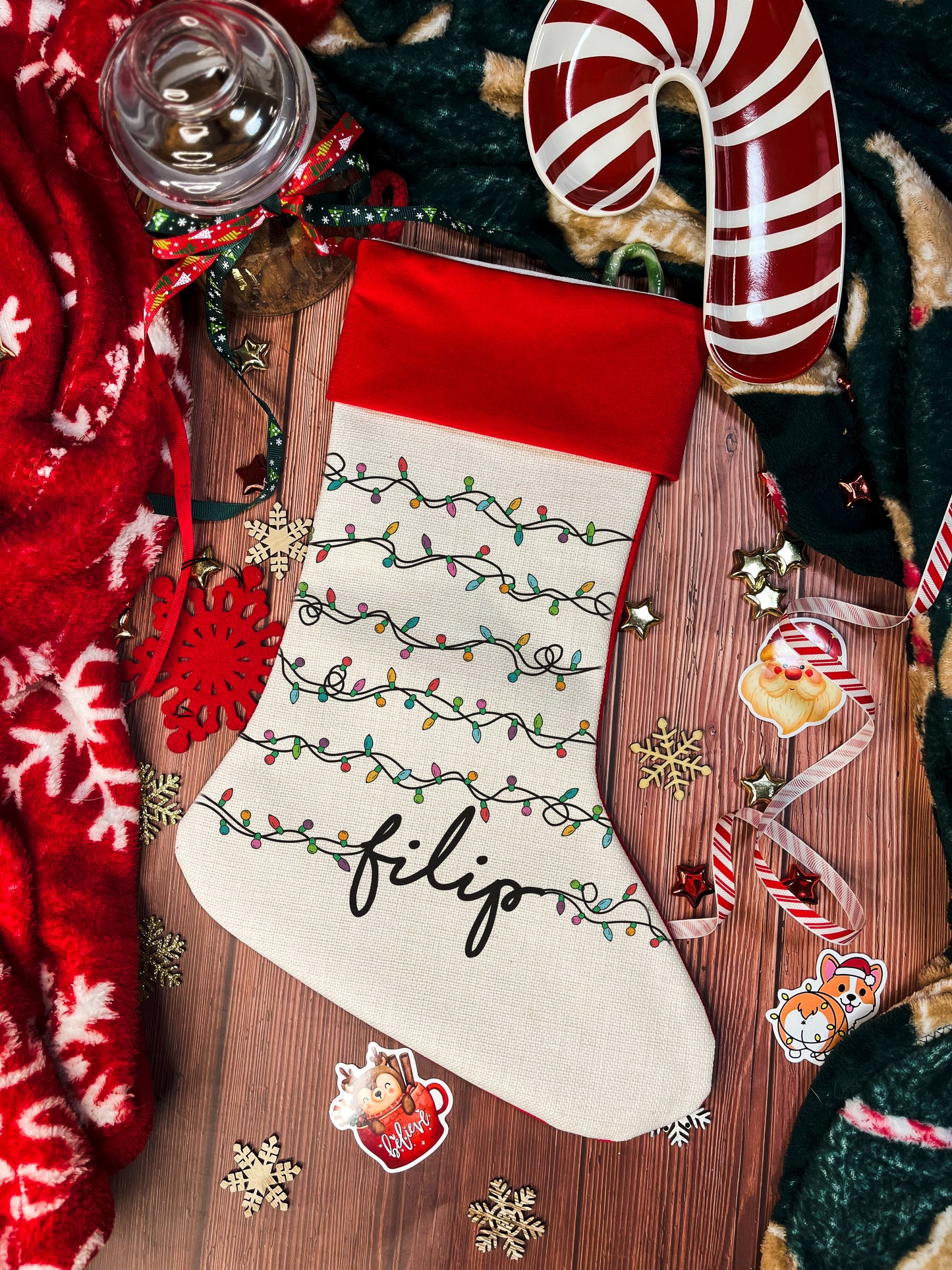 Božićna čizma - Personalizirana 5